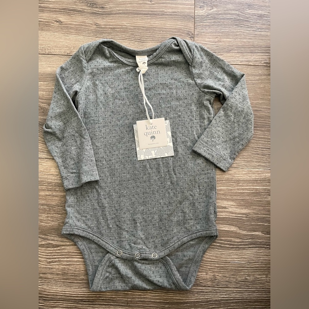 Kate Quinn Dusty Pine Long Sleeve Bodysuit